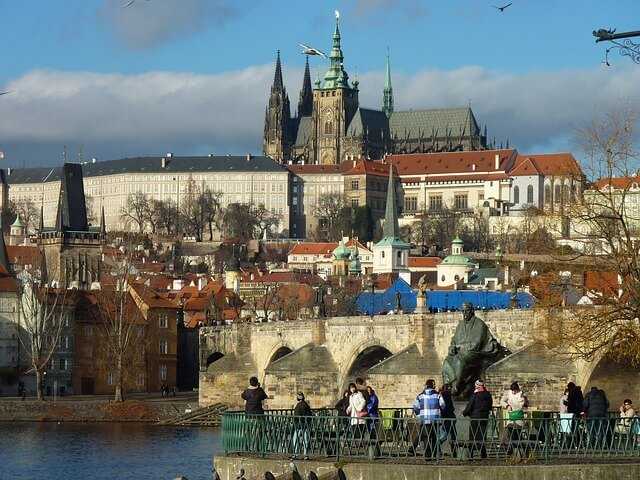 Prague Castle and Charles Bridge